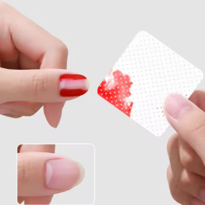 Nail Art Remover - Салфетки-гель для снятия лака в форме