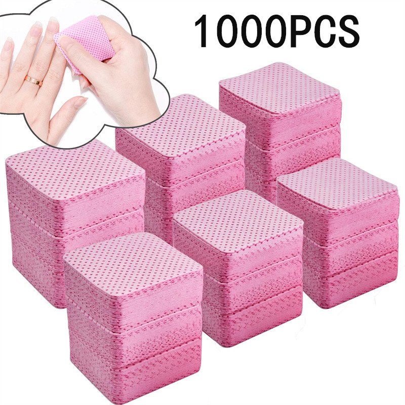 Nail Art Remover - 20/50/100/300/1000 шт. безворсовые салфетки для ногтей,