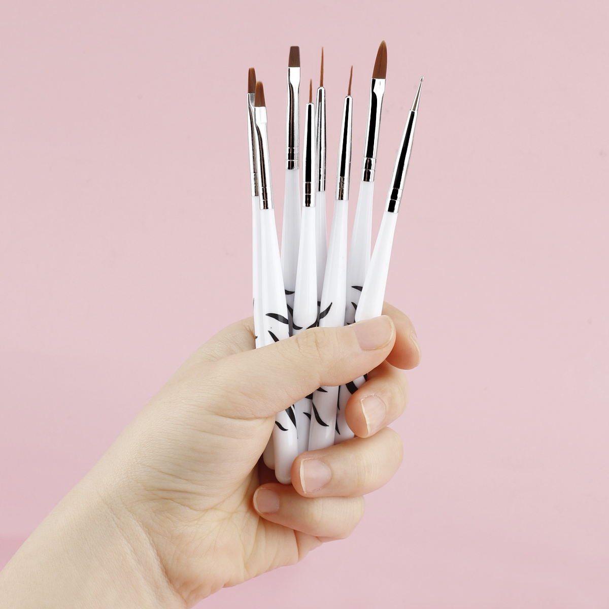 Набор из 8 кистей для нейл-арт – обзор и цена Polygel Nail Kit