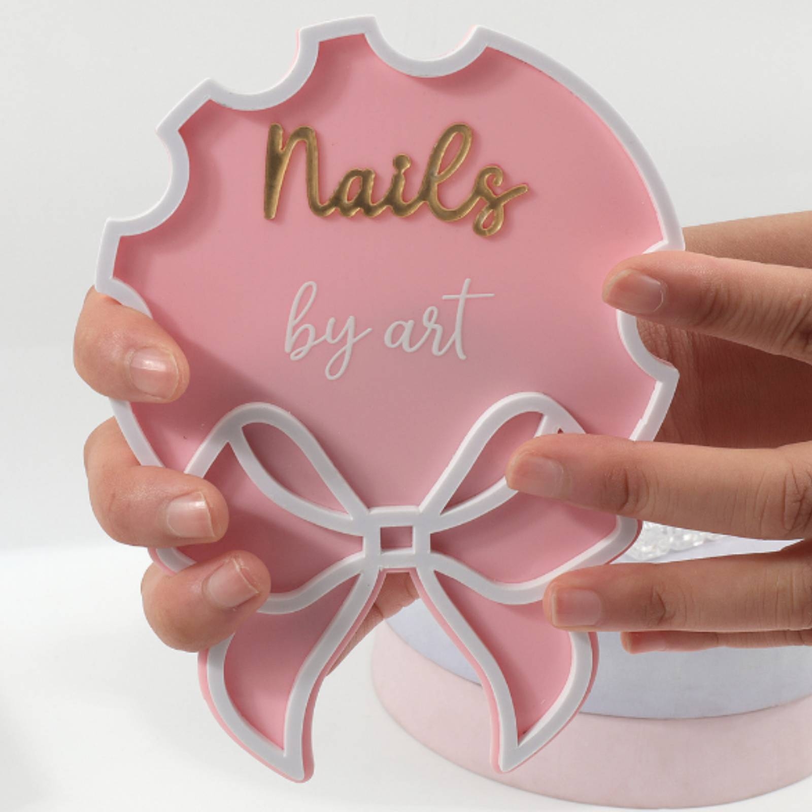 Декоративная табличка для нейл – обзор и цена Nail Art Pink