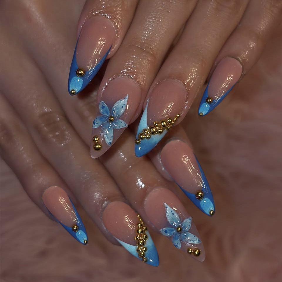 Накладные ногти цвета нюд с ро – обзор и цена Nail Art Pink