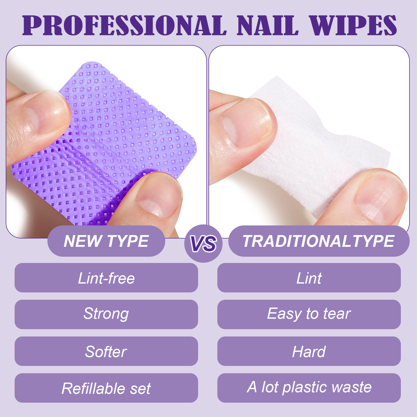 630/1200 шт. безворсовые салфе – обзор и цена Nail Art Remover