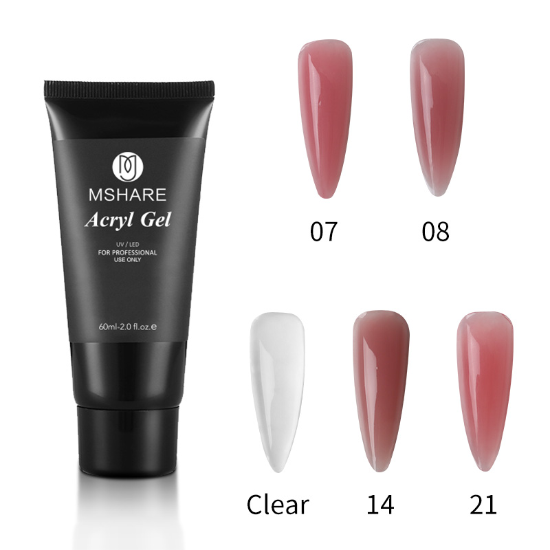 MSHARE 2 шт./компл. 30 г/60 г  – обзор и цена Polygel Nail Kit