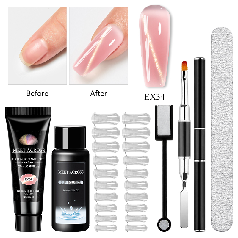 Набор для наращивания ногтей с – обзор и цена Polygel Nail Kit